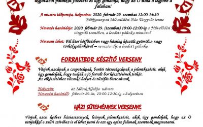 Versenykiírás és Tombola