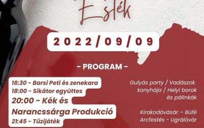 Szeptember 9. – Találkozzunk