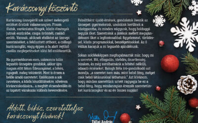 Karácsonyi Köszöntő