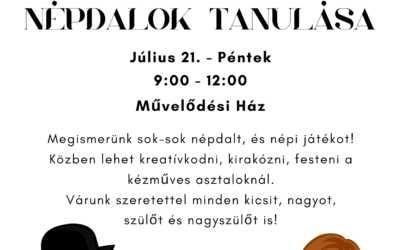 Népi játékok a Művelődési Házban