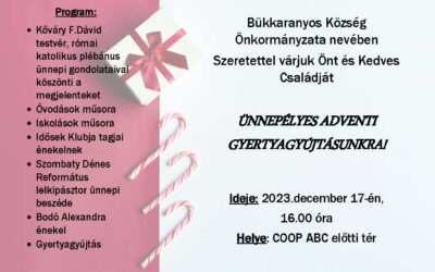 Adventi gyertyagyújtás