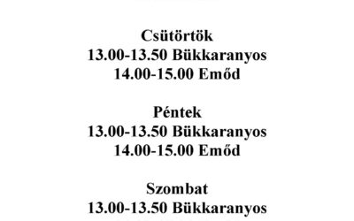 Felnőtt orvosi rendelés változása