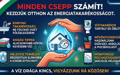 Minden csepp számít!